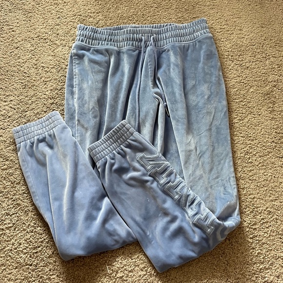 Velour PINK Sweatpants - Picture 2 of 2